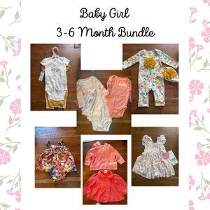 Baby Girl 3-6 Month Bundle